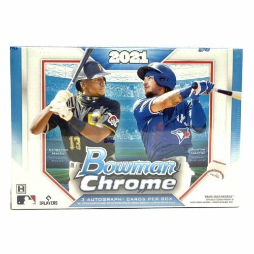 2021 Bowman Chrome Baseball HTA Choice Hobby Case (12ct)