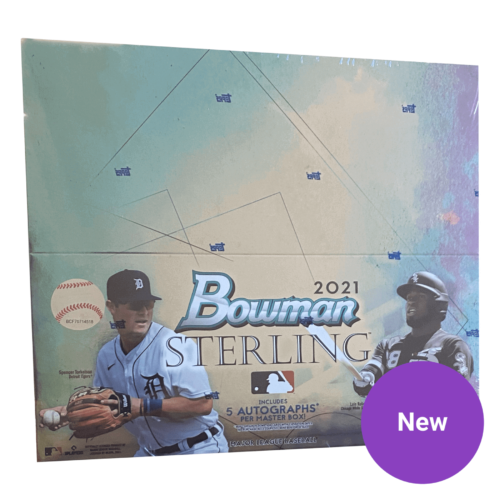 2021 Bowman Sterling Baseball Hobby Case (12ct)