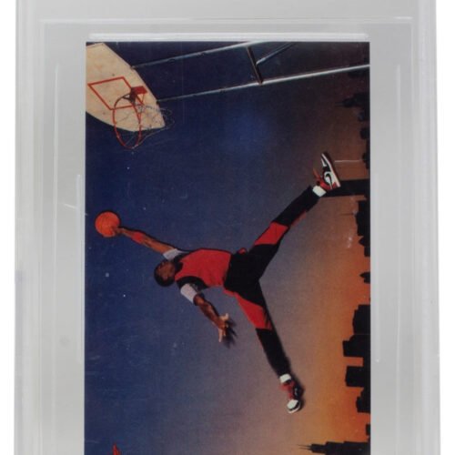 Michael Jordan 1985 Nike Promo #2 Chicago Bulls Card BGS GM MT 9.5