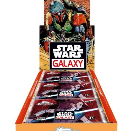 2023 Topps Star Wars Galaxy Chrome Hobby 12 Box Case PreOrder