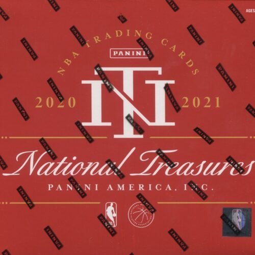 *LAST BOX* 2020-21 Panini National Treasures Hobby Basketball, Box