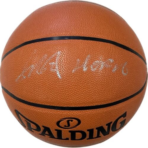 Yao Ming signed Basketball Fanatics Houston Rockets autographed